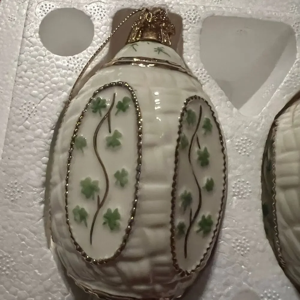 Bradford Editions 6th edition Irish Blessings Heirloom Porcelain ornaments
